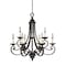 Designers Fountain Barcelona 9-Light Hanging Natural Iron Chandelier 9039-NI - alternate 1